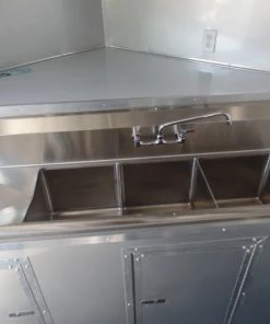 8.5' x 18' Concession White Event Food Catering Trailer -Cheap Concession Trailers Shop sam 3380