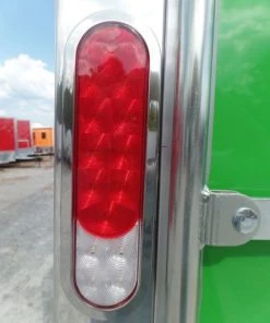 8.5' x 22' Concession Food Trailer Grey/Green With Appliances -Cheap Concession Trailers Shop sam 3662 1