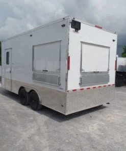 8.5' x 18' Concession Food Trailer With Appliances -Cheap Concession Trailers Shop sam 3691