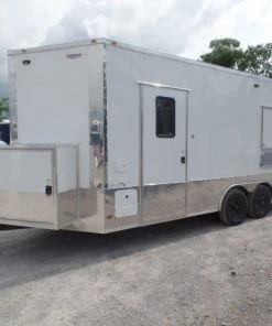 8.5' x 18' Concession Food Trailer With Appliances -Cheap Concession Trailers Shop sam 3693