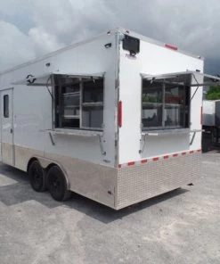 8.5' x 18' Concession Food Trailer With Appliances