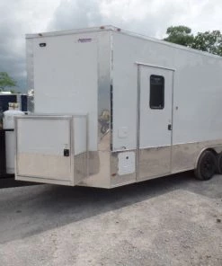 8.5' x 18' Concession Food Trailer With Appliances -Cheap Concession Trailers Shop sam 3699