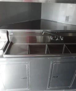 8.5' x 18' Concession Food Trailer With Appliances -Cheap Concession Trailers Shop sam 3706 1