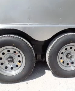 8.5' x 14' Concession Food Trailer Light Pewter Event Catering -Cheap Concession Trailers Shop sam 3714