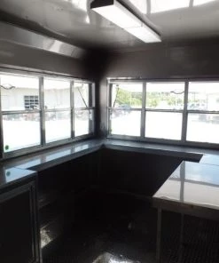 8.5' x 14' Concession Food Trailer Light Pewter Event Catering -Cheap Concession Trailers Shop sam 3722