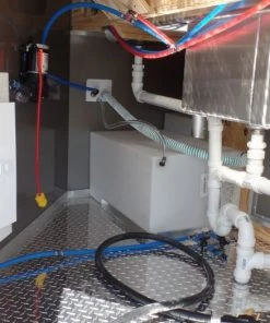 8.5' x 14' Concession Food Trailer Light Pewter Event Catering -Cheap Concession Trailers Shop sam 3727