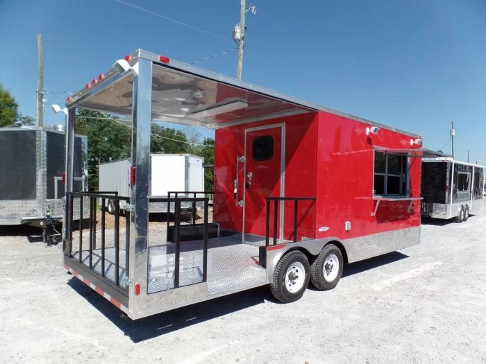 8.5' x 22' Concession Food Trailer BBQ Event Catering 3 8.5' x 22' Concession Food Trailer BBQ Event Catering - Image 3