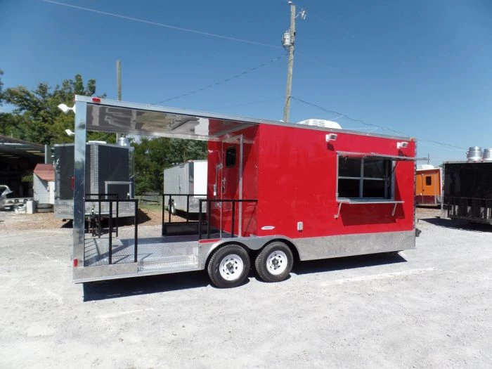8.5' x 22' Concession Food Trailer BBQ Event Catering 4 8.5' x 22' Concession Food Trailer BBQ Event Catering - Image 4