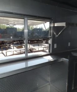 8.5' x 22' Concession Food Trailer Red With Appliances -Cheap Concession Trailers Shop sam 4084