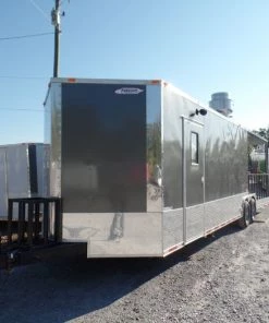 8.5' x 30' Concession Food Trailer Charcoal Grey Event Catering 35 8.5' x 30' Concession Food Trailer Charcoal Grey Event Catering -Cheap Concession Trailers Shop sam 4247