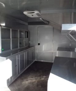 8.5' x 30' Concession Food Trailer Charcoal Grey Event Catering 34 8.5' x 30' Concession Food Trailer Charcoal Grey Event Catering -Cheap Concession Trailers Shop sam 4252
