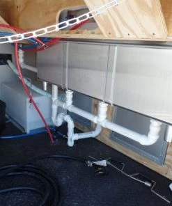 8.5' x 22' Concession Food Trailer Grey/Green Event Catering -Cheap Concession Trailers Shop sam 4262