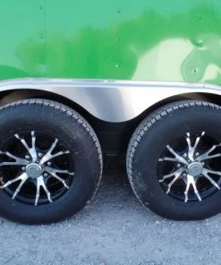 8.5' x 22' Concession Food Trailer Grey/Green With Appliances -Cheap Concession Trailers Shop sam 4263 1