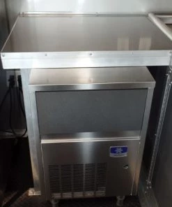 8.5' x 22' Concession Food Trailer Grey/Green With Appliances -Cheap Concession Trailers Shop sam 4271 1