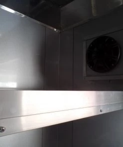 8.5' x 22' Concession Food Trailer Grey/Green With Appliances -Cheap Concession Trailers Shop sam 4277 1