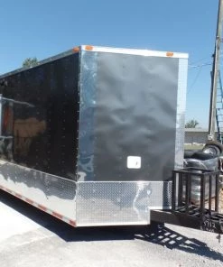 8.5' x 30' Concession Food Trailer Charcoal Grey Event Catering 28 8.5' x 30' Concession Food Trailer Charcoal Grey Event Catering -Cheap Concession Trailers Shop sam 4284