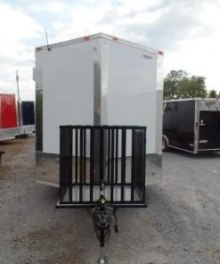 8.5' x 26' Concession Food Trailer White Event Catering -Cheap Concession Trailers Shop sam 4488