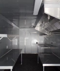 8.5' x 26' Concession Food Trailer White Event Catering -Cheap Concession Trailers Shop sam 4492