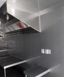 8.5' x 26' Concession Food Trailer White Event Catering -Cheap Concession Trailers Shop sam 4493