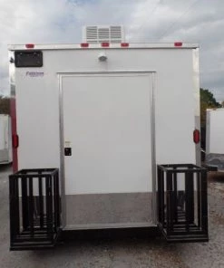 8.5' x 26' Concession Food Trailer White Event Catering -Cheap Concession Trailers Shop sam 4498