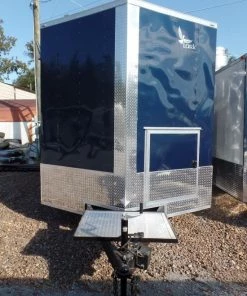 8.5' x 18' Concession Trailer Indigo Blue Food Event Catering -Cheap Concession Trailers Shop sam 4567