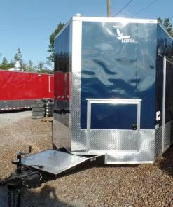 8.5' x 18' Concession Trailer Indigo Blue Food Event Catering -Cheap Concession Trailers Shop sam 4568