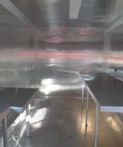 8.5' x 18' Concession Trailer Indigo Blue Food Event Catering -Cheap Concession Trailers Shop sam 4575