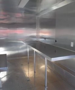 8.5' x 18' Concession Trailer Indigo Blue Food Event Catering -Cheap Concession Trailers Shop sam 4576