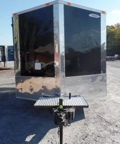 8.5' x 20' Concession Food Trailer Black Event Catering 23 8.5' x 20' Concession Food Trailer Black Event Catering -Cheap Concession Trailers Shop sam 4585