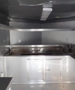 8.5' x 20' Concession Food Trailer Black Event Catering 30 8.5' x 20' Concession Food Trailer Black Event Catering -Cheap Concession Trailers Shop sam 4588