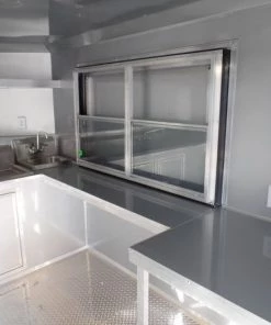 8.5' x 20' Concession Food Trailer Black Event Catering 33 8.5' x 20' Concession Food Trailer Black Event Catering -Cheap Concession Trailers Shop sam 4589