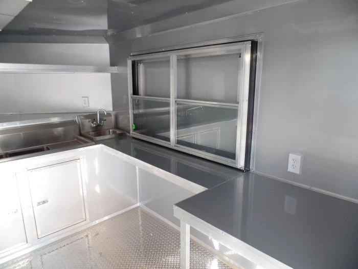 8.5' x 20' Concession Food Trailer Black Event Catering 16 8.5' x 20' Concession Food Trailer Black Event Catering - Image 16