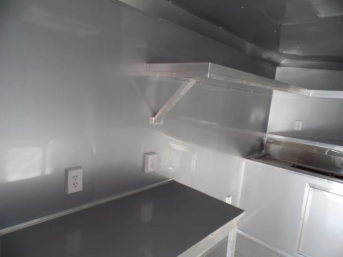 8.5' x 20' Concession Food Trailer Black Event Catering 2 8.5' x 20' Concession Food Trailer Black Event Catering - Image 2