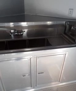 8.5' x 20' Concession Food Trailer Black Event Catering 32 8.5' x 20' Concession Food Trailer Black Event Catering -Cheap Concession Trailers Shop sam 4591