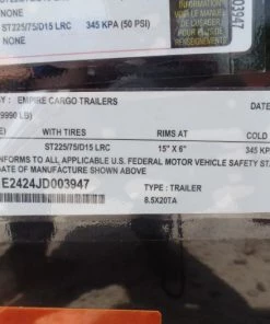 8.5' x 20' Black And Orange Food Catering Concession Trailer -Cheap Concession Trailers Shop sam 4593 1