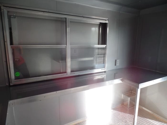 8.5' x 20' Concession Food Trailer Black Event Catering 18 8.5' x 20' Concession Food Trailer Black Event Catering - Image 18