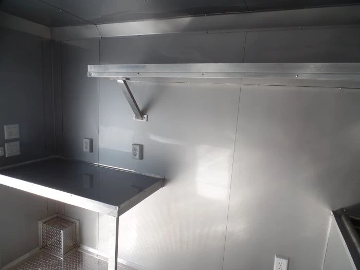 8.5' x 20' Concession Food Trailer Black Event Catering 7 8.5' x 20' Concession Food Trailer Black Event Catering - Image 7