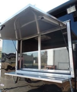 8.5' x 20' Concession Food Trailer Black Event Catering 27 8.5' x 20' Concession Food Trailer Black Event Catering -Cheap Concession Trailers Shop sam 4599