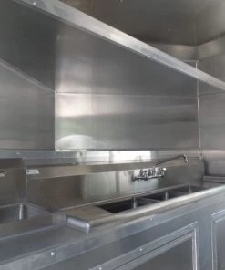 8.5' x 20' Black And Orange Food Catering Concession Trailer -Cheap Concession Trailers Shop sam 4605 1