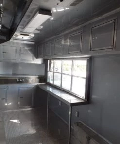 8.5' X 20' Concession Trailer Black Food Event Catering -Cheap Concession Trailers Shop sam 4633