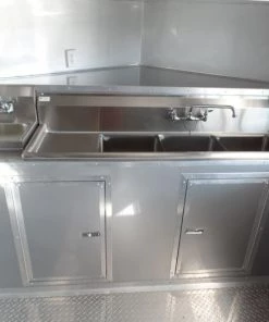 8.5' X 20' Concession Trailer Black Food Event Catering -Cheap Concession Trailers Shop sam 4634