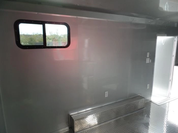 8.5' x 16' Concession Trailer White Food Event Catering 4 8.5' x 16' Concession Trailer White Food Event Catering - Image 4