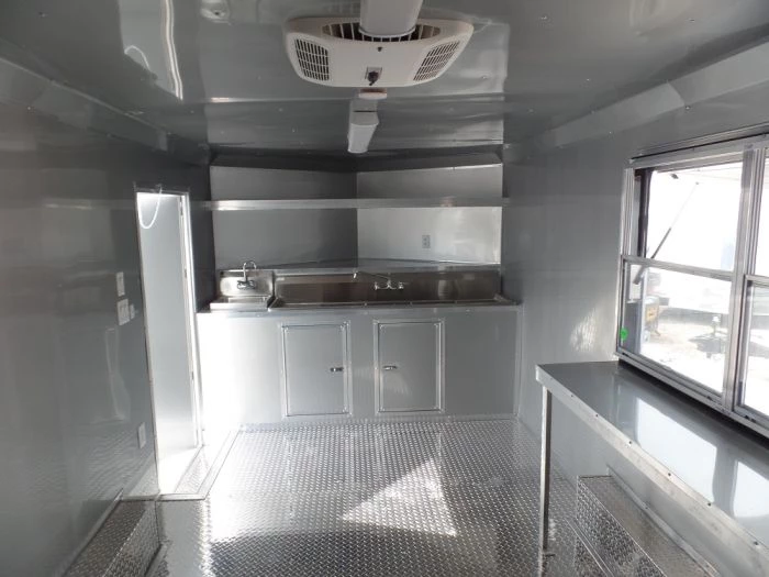 8.5' x 16' Concession Trailer White Food Event Catering 10 8.5' x 16' Concession Trailer White Food Event Catering - Image 10
