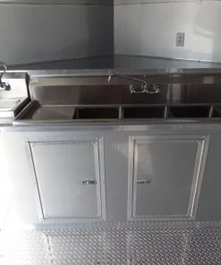 8.5' x 16' Concession Trailer White Food Event Catering 34 8.5' x 16' Concession Trailer White Food Event Catering -Cheap Concession Trailers Shop sam 4653