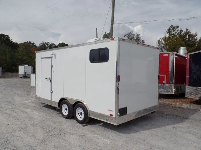 8.5' x 16' Concession Trailer White Food Event Catering 9 8.5' x 16' Concession Trailer White Food Event Catering - Image 9