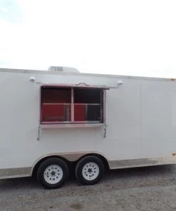 8.5' x 16' Concession Trailer White Food Event Catering 23 8.5' x 16' Concession Trailer White Food Event Catering -Cheap Concession Trailers Shop sam 4658