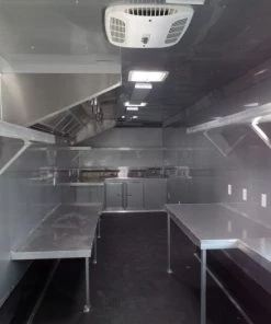 Concession Trailer 8.5' x 32' Yellow Food Event Catering -Cheap Concession Trailers Shop sam 4712