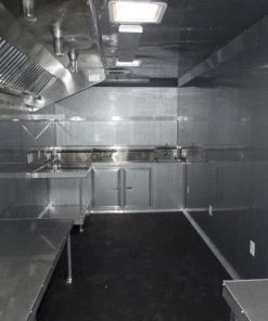 Concession Trailer 8.5' x 32' Yellow Food Event Catering -Cheap Concession Trailers Shop sam 4714