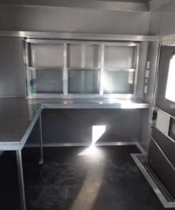 Concession Trailer 8.5' x 32' Yellow Food Event Catering -Cheap Concession Trailers Shop sam 4724