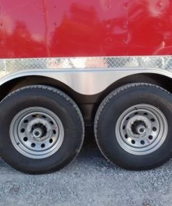 8.5' x 30' Concession Food Trailer Red Event Catering 33 8.5' x 30' Concession Food Trailer Red Event Catering -Cheap Concession Trailers Shop sam 4739